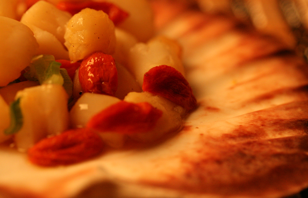Healthy Receipe - Lycium Scallops