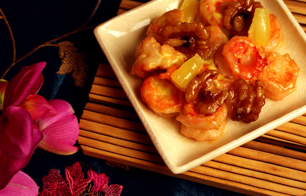 Healthy Receipe - Walnut Shrimp