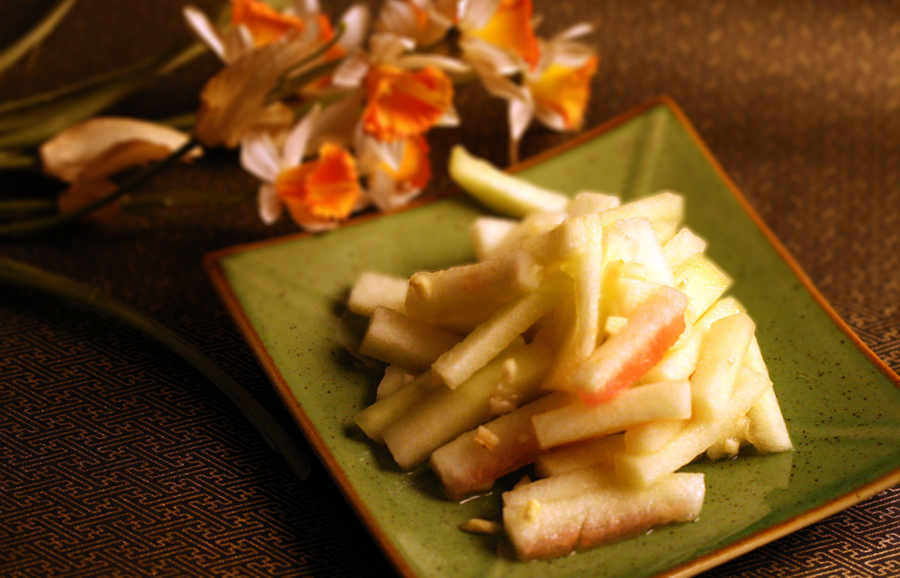 Healthy Receipe - Watermelon Peel Salad